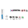 Picture of 46153-K Solid Carbide CNC Spektra™ Extreme Tool Life Coated Spiral Phenolic, Resin and Composite with Chipbreaker 1/2 Dia x 1-1/4 x 1/2 Shank x 3-1/2 Inch Long Slow Helix Up-Cut Router Bit