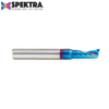 Picture of 51419-K Solid Carbide CNC Spektra™ Extreme Tool Life Coated Spiral 'O' Flute, Plastic Cutting 1/4 Dia x 5/8 x 1/4 Inch Shank Up-Cut Router Bit